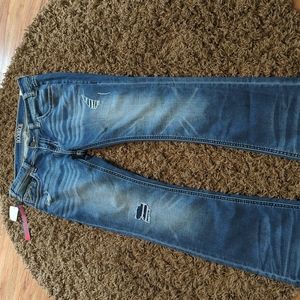 Rock and roll cowgirl boot cut jeans